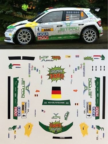 Decal skoda fabia - decal,