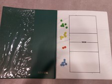 Trainertafel, Taktik Mappe, Magnettafel