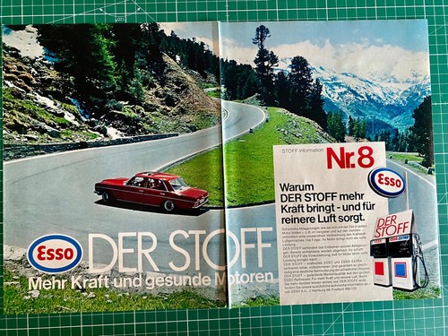 1972 esso der stoff mercedes - 1972,