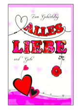 A4 Geburtstagskarte XXL