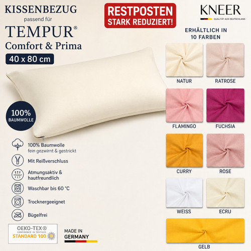 Kissenbezug passend tempur - kissenbezug,