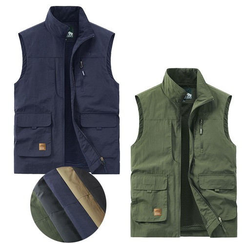 Herren zipper ärmellos weste - herren,