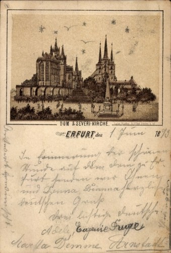 Vorläufer litho erfurt - erfurt, in