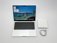 Apple MacBook Pro 14“ M1 MAX 10C CPU 32C GPU 4 TB SSD 64 GB Ram 2021 SILBER