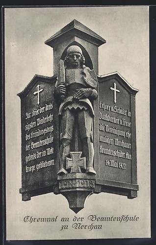 Nerchau memorial the civil - nerchau,,