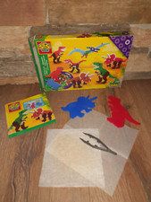 Bügelperlen Set DINOS von SES - Nur Steckvorlagen - wie abgebildet!