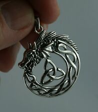Anhänger Drache  keltisch  925 Sterling Silber
