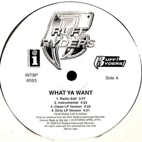Ruff ryders what want - ryders,