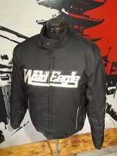 Jacke in schwarz In Biker Optik  von Identic  Gr.44/46