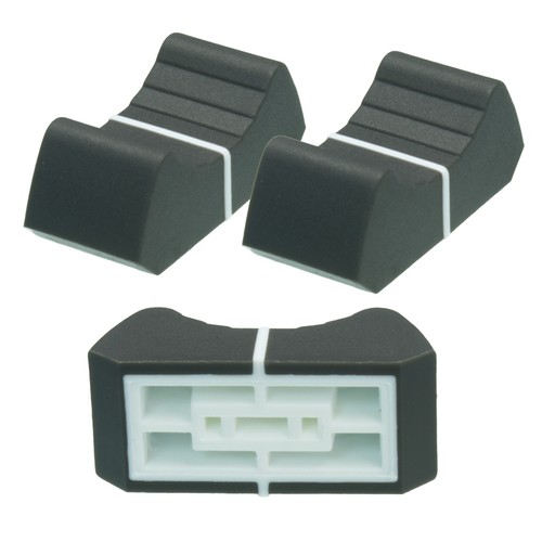 Faderknöpfe grau 4mm - 2x,