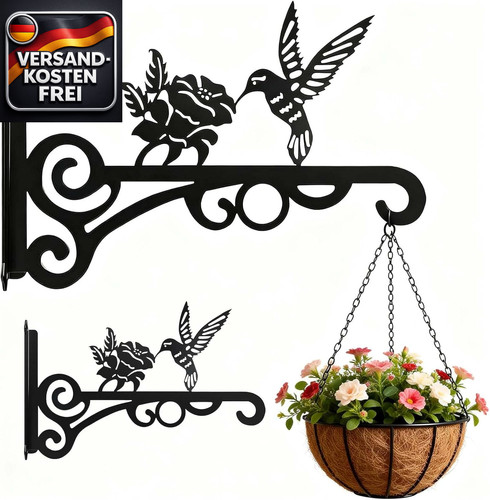 Blumenampel wandhaken set - blumenampel,