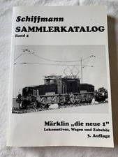 Märklin "die neue 1" Lokomotiven, Wagen und Zubehör. Schiffmann Sammlerkatalog