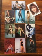⭐️ANDREA BERG⭐️11 Autogrammkarten Sammlung⭐️Autogramm➕Foto Sängerin TOP Ak RARE
