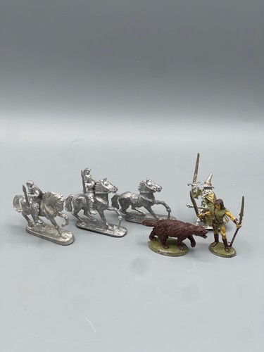 Tabletop 6 zinn figuren - 🔥,