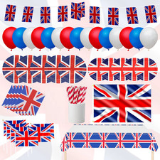 Union Jack Wimpelgirlanden –
