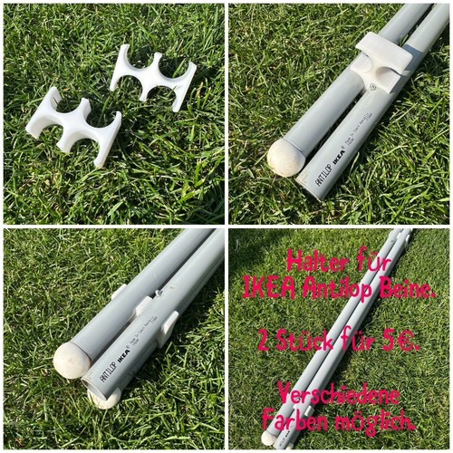 Halter für beine ikea antilop - halter,