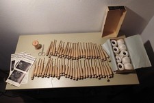KONVOLUT 55 ALTE KLÖPPELN aus