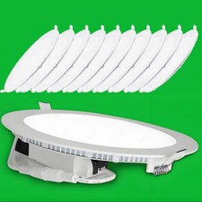 10 x LED Panel Einbaustrahler