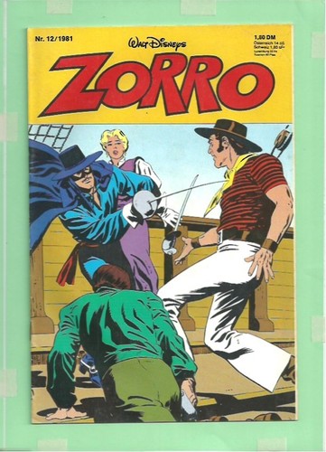 Ehapa verlag zorro nummer - ehapa,