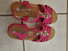 Rieker Sandalen 39 Pink Rosa
