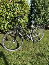 KTM Avento Plus Alu Damen Rad Schwarz Silbergrau 28 Zoll Trekking