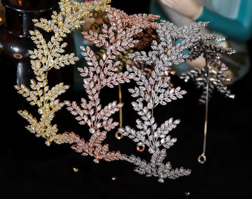 Brautschmuck hochzeit diadem - hochzeit,
