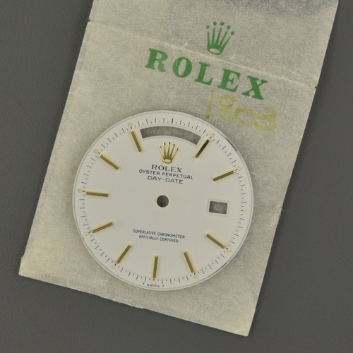 Rolex day date near - date, white