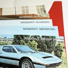 MASERATI AUTO KOENIG / 5 Blatt