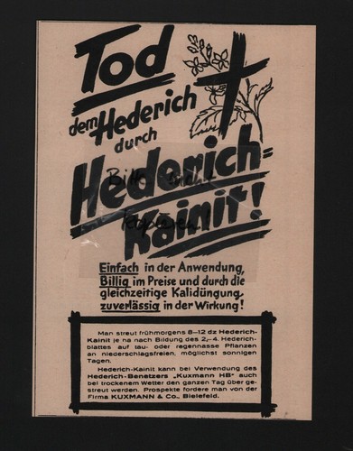 Bielefeld werbung 1931 - werbung,