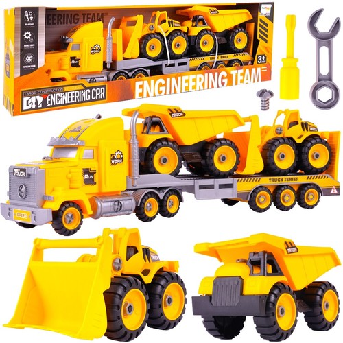 Malplay lkw set - set, anhänger