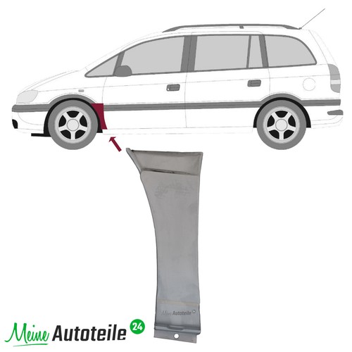 Kotflügel reparaturblech - 1x,