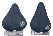 Crivit Memory Foam Sattelbezug Reflektorstreifen Anti-Rutsch-Unterseite