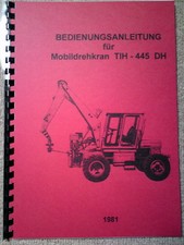 Bedienanleitung tih 445 - tih,