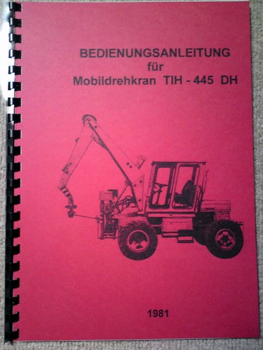 Bedienanleitung tih 445 - bedienanleitung,