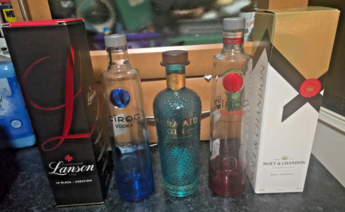 Leere champagner gin - 5,