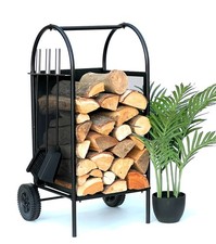 Kaminholzregal Innen Metall