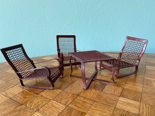 Alte gartenmöbel blech tisch - gartenmöbel,