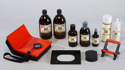Wet plate collodion - wet,