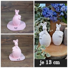 Latex Form Gießform Gußform  Beton Gips Raysin Handmade Ostern Hasen Ei 58/59