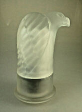 Sarome Tischfeuerzeug Figürliche Glaskunst Adler ca. 1 KG um 1965 (78500)