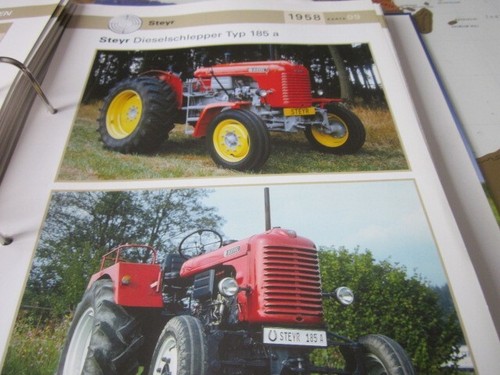 Traktor steyr 185a 1958 - traktor, 185a,