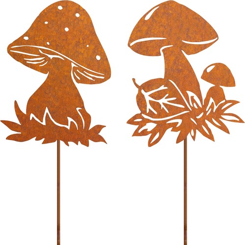 Pilze rost gartenstecker - rost,