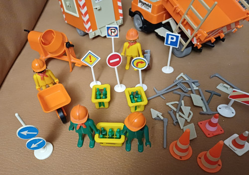 Playmobil baustelle 1974 - baustelle,