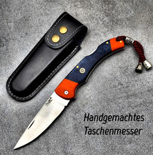 Handgemachtes | ORT1014 Taschenmesser Messer Klappmesser 22,5cm Lederetui