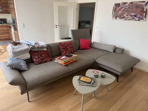 Joop ledersofa ottomane - -,