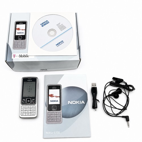 Nokia 6300 silber handy ovp - nokia,