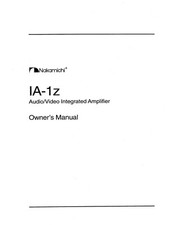 Nakamichi IA-1z Amplifier