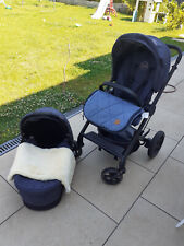 Kinderwagen Cybex Komplettset aus Babywanne, Baghy, Winter- sowie Sommerfußsack