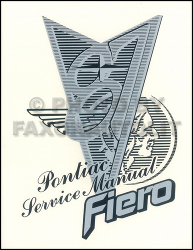 Nos 1987 pontiac - fiero, shop