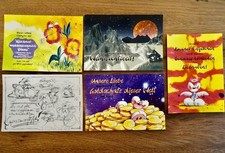 5 Diddl Postkarten, mit